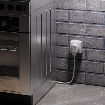 Силовая розетка с вилкой 32А 250В (белый) W1189201