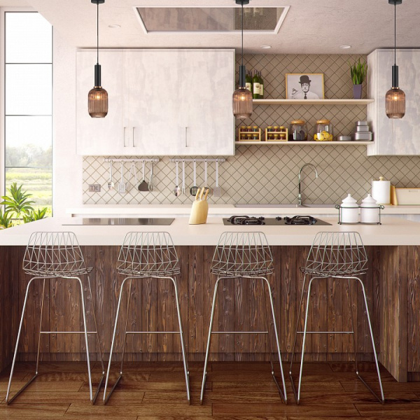 Подвесной светильник 50181/1 янтарный Eurosvet Bravo