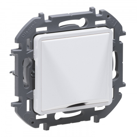 Legrand INSPIRIA Белый Вывод кабеля с зажимом для крепления