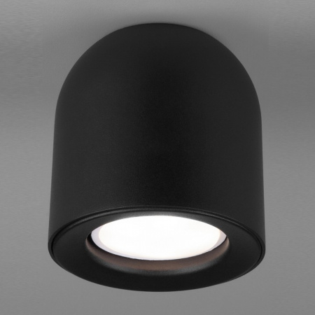 Накладной акцентный светильник черный DLN116 GU10 Elektrostandard Ogma a050673