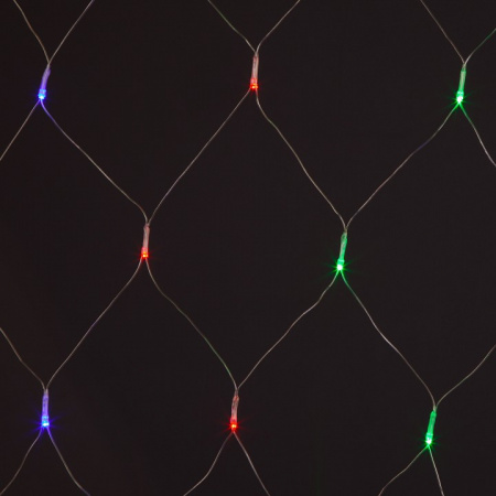 Гирлянда сеть 1,5*1,5 м IP20 300-001 мульти Eurosvet 300-001