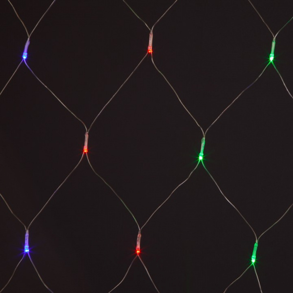 Гирлянда сеть 1,5*1,5 м IP20 300-001 мульти Eurosvet 300-001