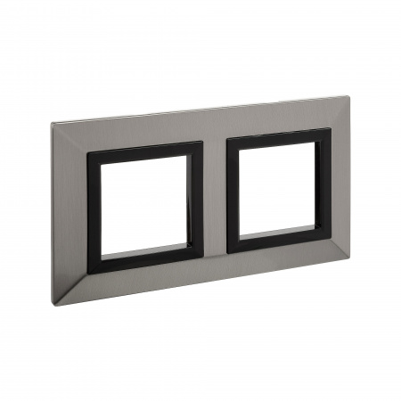 DKC Avanti Никелированный Металл Рамка 4 модуля