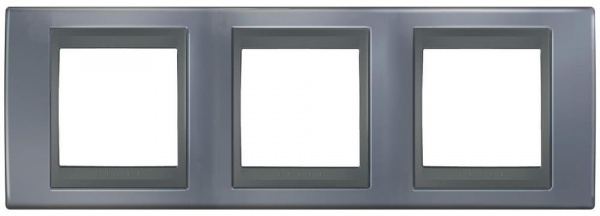 Schneider Electric Unica Top Грэй Графит Рамка 3-ая