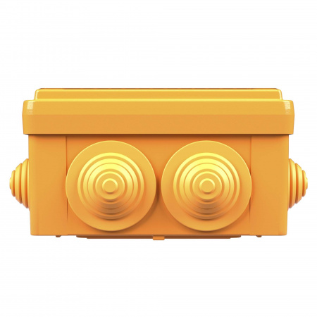 DKC Коробка пластиковая FS с кабельными вводами и клеммниками, IP55, 100х100х50 мм, 5р, 450V, 20A, 10 мм2