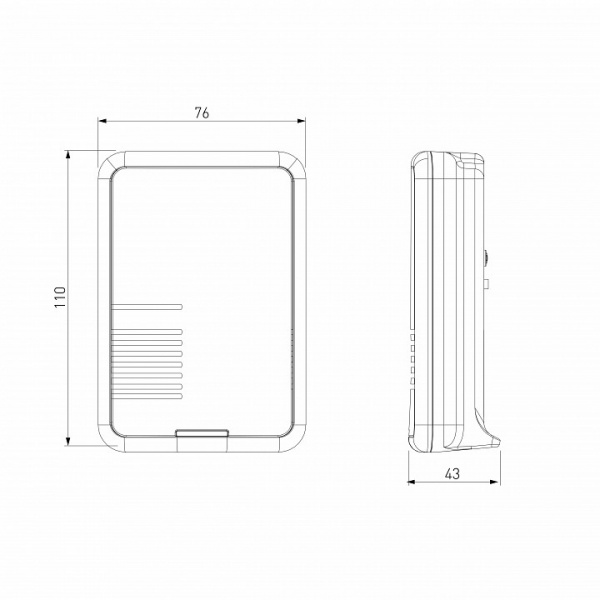 Звонок беспроводной 36M IP44 V2 DBQ02M WL 36M IP44 Elektrostandard DBQ01 a067341 Звонок беспроводной 36M IP44 V2 DBQ02M WL 36M IP44 Elektrostandard DBQ01 a067341