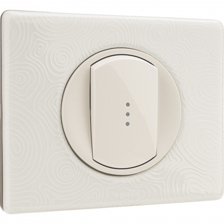 Legrand Celiane Фарфор Рамка Белая Феерия 1 пост (2 модуля)