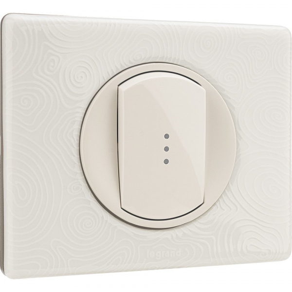 Legrand Celiane Фарфор Рамка Белая Феерия 1 пост (2 модуля)