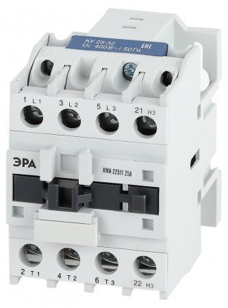 ЭРА Контактор PRO КМИ-22511 25А 400В/АС3 1НЗ KKM21-025-400-01-E