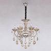 Люстра с хрусталем 278/6 серебро Eurosvet Caprice Люстра с хрусталем 278/6 серебро Eurosvet Caprice
