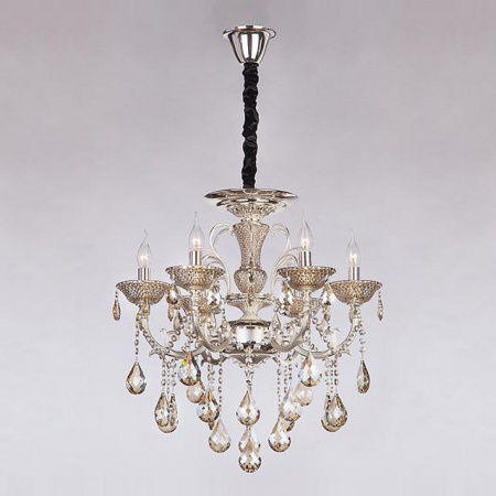 Люстра с хрусталем 278/6 серебро Eurosvet Caprice Люстра с хрусталем 278/6 серебро Eurosvet Caprice
