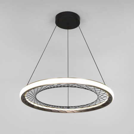 Подвесной светодиодный светильник 40024/1 LED серый Eurosvet Parafe