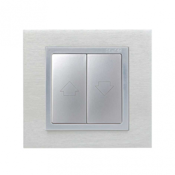 Simon 82 Алюминий Клавиша жалюзийная 2-ая