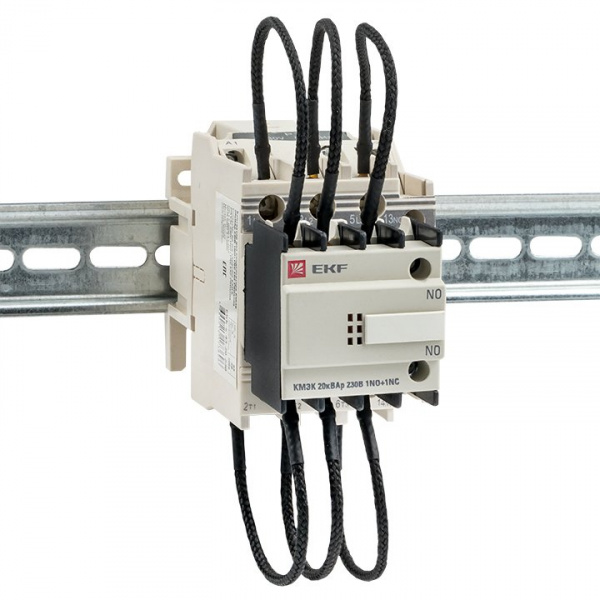 EKF PROxima Контактор для конденсатора КМЭК 20квар 230В 2NО+1NC
