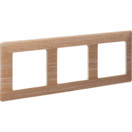 Legrand Valena LIFE Светлое дерево Рамка 3-ая