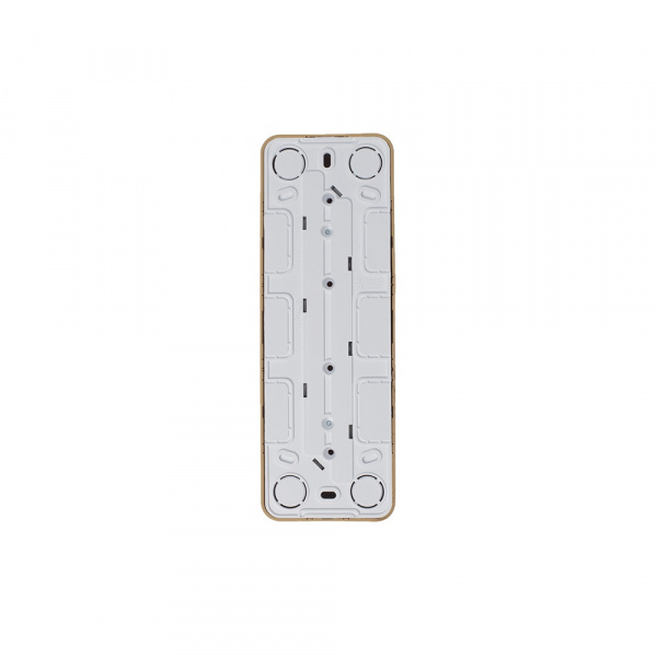 SE Blanca наруж Ясень Розетка 4-ая б/з без шторок 16А, 250В, изолир. пластина