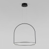 Подвесной светильник 90323/1 черный Eurosvet Over