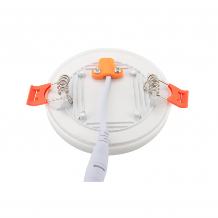 DK4605-DW Встраиваемый светильник, IP 20, 18 Вт, LED 4000, белый, пластик