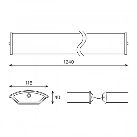 Настенно-потолочный светильник Gauss 909427212