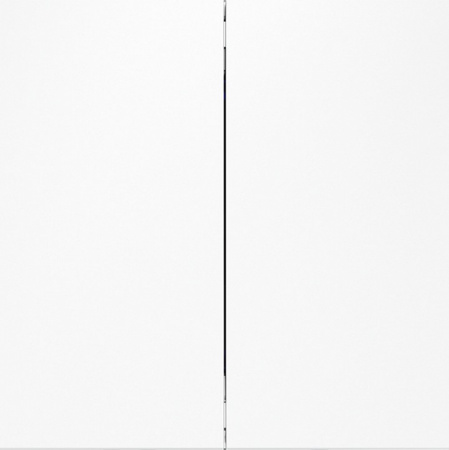 Выключатель с самовозвратом встраиваемый VOLTUM S70 двухклавишный 10А, (белый матовый)