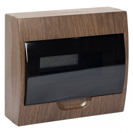 EKF PROxima Щит распределительный навесной ЩРН-П-10 темное дерево IP41