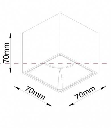 Потолочный светильник C065CL-L12B4K Maytoni Alfa LED