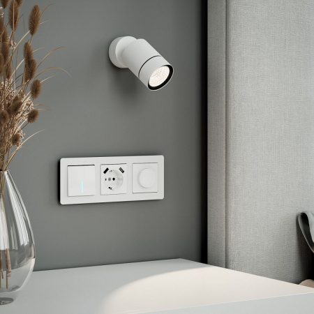 Светильник накладной Niro белый 25013/01 Elektrostandard Niro a065462