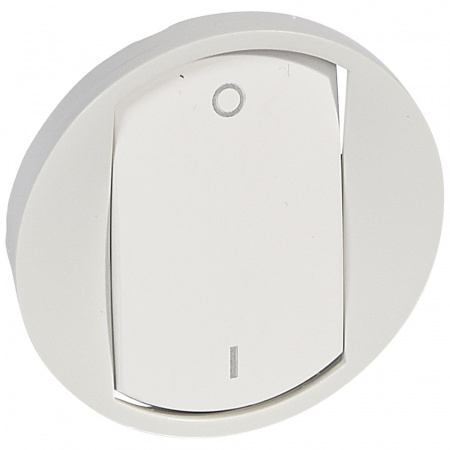 Legrand Celiane Бел Клавиша 1-ая выключателя с подсветкой/индикацией