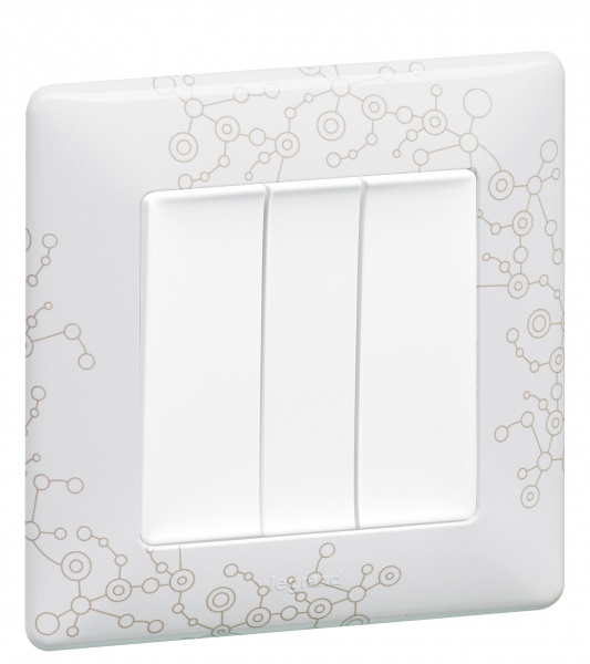 Legrand Valena ALLURE Бел Клавиша 3-ая