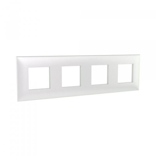 DKC Avanti Белый жемчуг Рамка 8 модулей