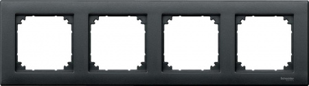 SE Merten SM M-Plan Антрацит Рамка 4-ая