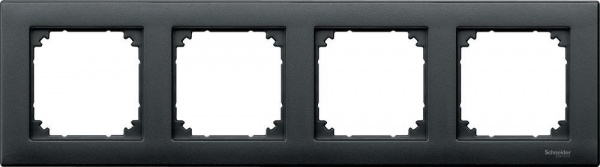 SE Merten SM M-Plan Антрацит Рамка 4-ая