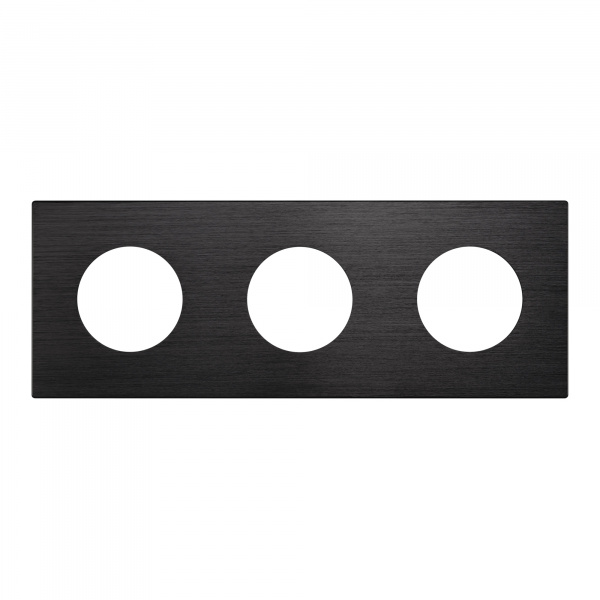 Рамка алюминиевая FRM-PRESTO-ALR-3-BK (Arlight, -)