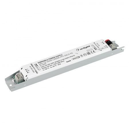 Arlight Блок питания ARV-LG-24030-LINEAR-PFC-DALI2-PD (24V, 1.25A, 30W) (IP20 Металл, 5 лет)