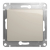 SE Glossa Молочный Переключатель 1-клавишный, сх.6,10AX