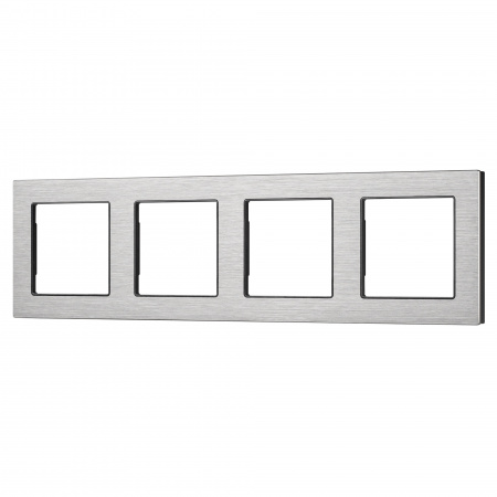 Arlight Рамка алюминиевая FRM-PRESTO-ALS-4-GR (-)