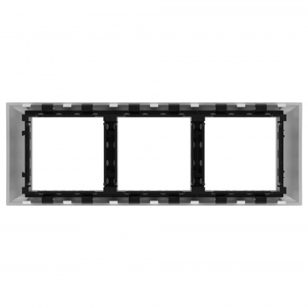 DKC Avanti Черный Рамка-суппорт для In-liner Front 6 модулей