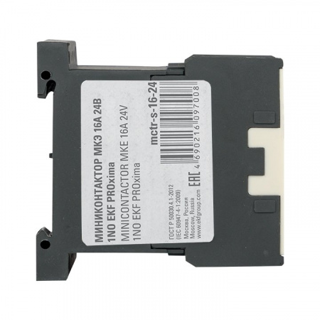 EKF PROxima Миниконтактор МКЭ 16А 24В 1NO