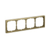 Systeme Electric ArtGallery Золото Рамка 4-ая, универсальная