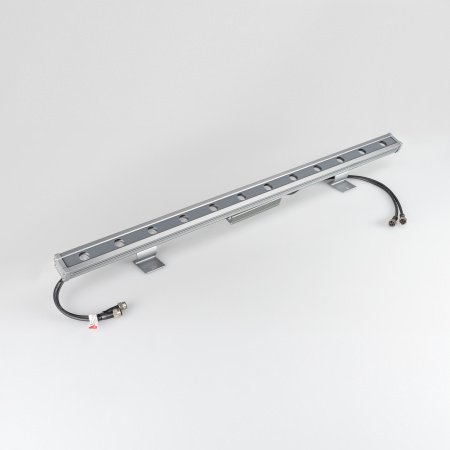 Arlight Светодиодный прожектор AR-LINE-1000L-48W-24V RGB-Warm3000 (Grey, 15x45 deg, DMX512) (Закрытый)