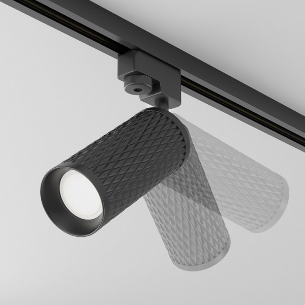 Трековый светильник TR011-1-GU10-B Maytoni Focus Design