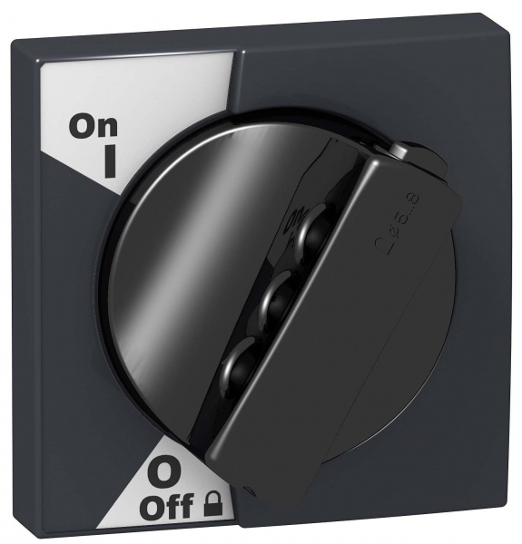 SE Acti 9 Черная Рукоятка поворотная с передаточным механизмом для iC60, iC60+Vigi