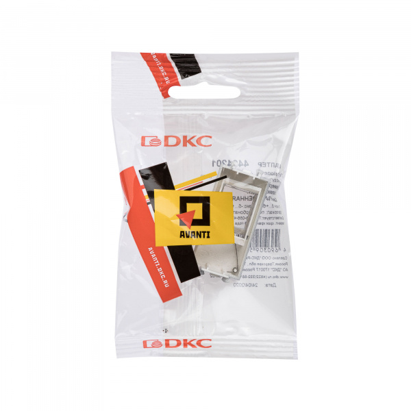 DKC Avanti Закаленная сталь Адаптер для Keystone 1 модуль