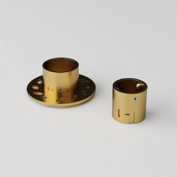 Встраиваемое крепление для круглого гибкого неона Full light латунь FL 2860 Elektrostandard Full light a070756 Встраиваемое крепление для круглого гибкого неона Full light латунь FL 2860 Elektrostandard Full light a070756