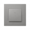 Simon 27 Клавиша для выключателя с подсветкой IK07 серого цвета S27 Scudo