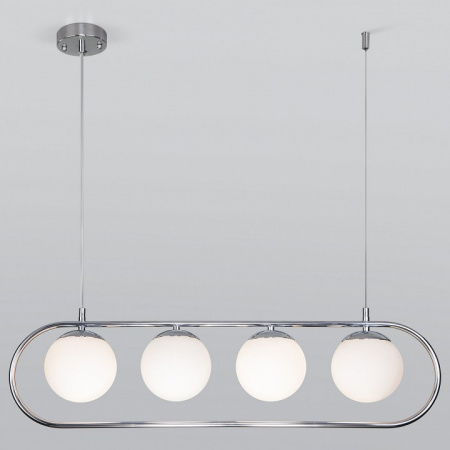Подвесной светильник с плафонами 50089/4 хром Eurosvet Ringo