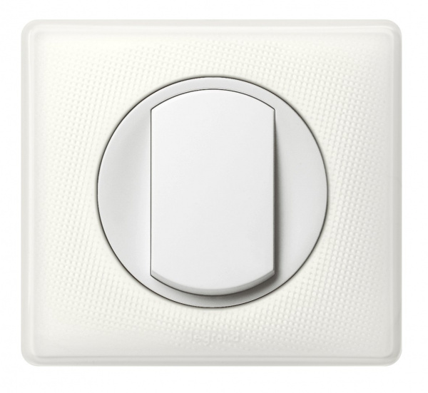 Legrand Celiane2 Белый Клавиша 1-ая для кнопочного выключателя с контурной подсветкой