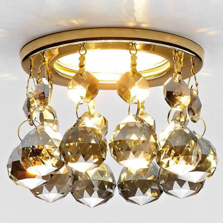 Встраиваемый светильник Ambrella light Crystal K2051C KF/G