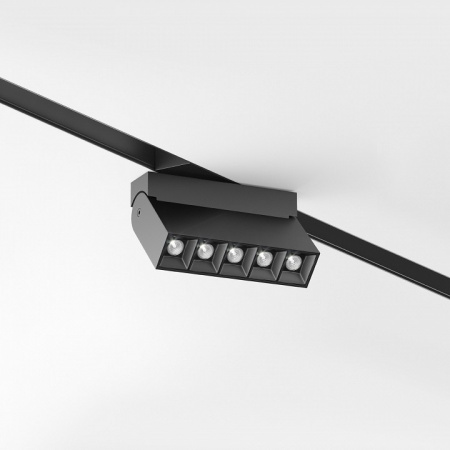 Трековый светильник Magnetic track system Gravity TR077-2-10W4K-B Maytoni Points Rot