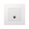 Simon 27 Scudo Белая Накладка на механизм телефонной розетки